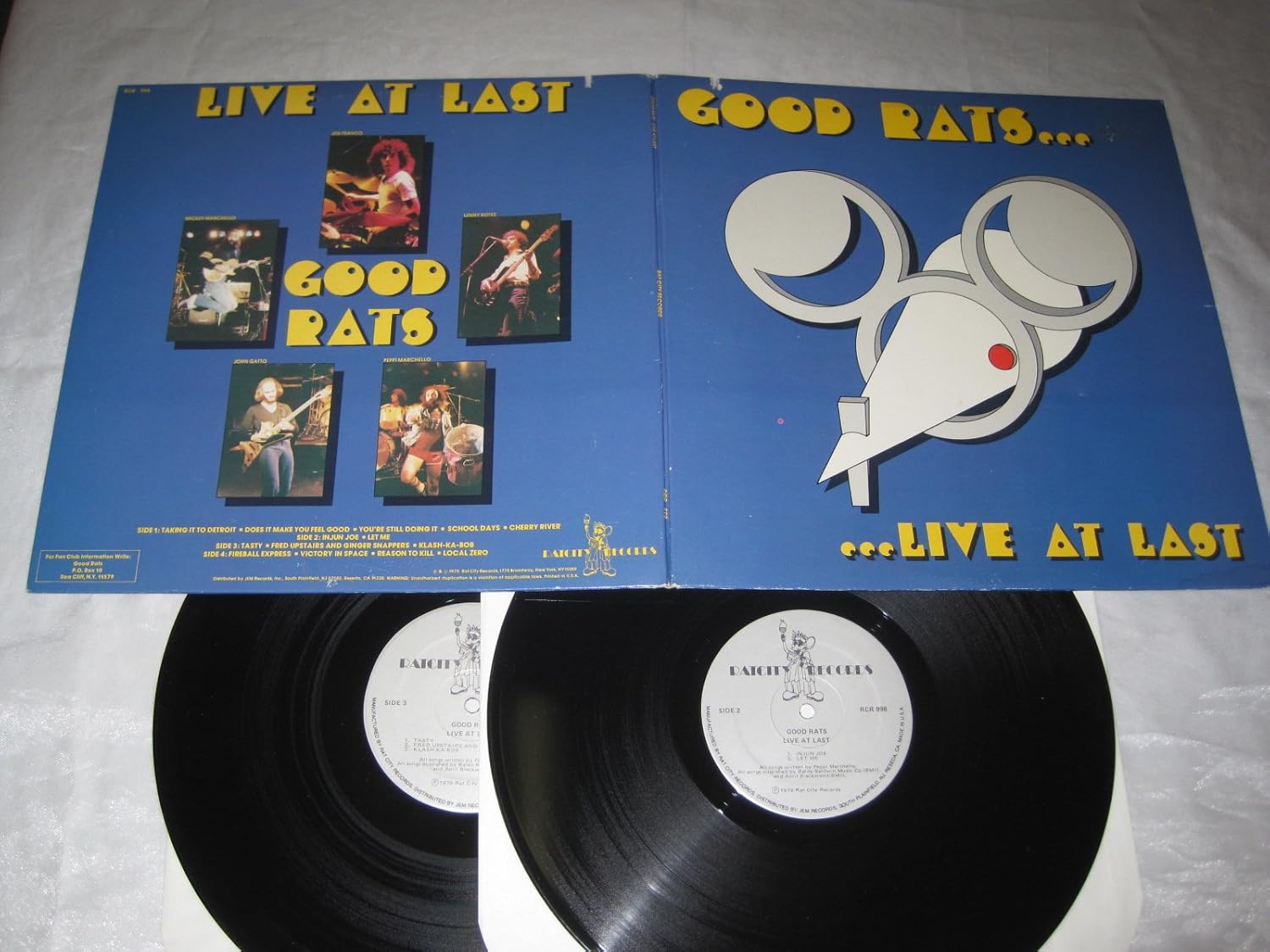  Good Rats... Live At Last Music