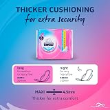 Lil-Lets Maxi Thick Pads with Wings Long Absorbency Unscented 30 view 8