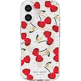 kate spade new york iPhone 17 Case - Compatible with MagSafe - Designer Phone Case - Cherry Dot Gems