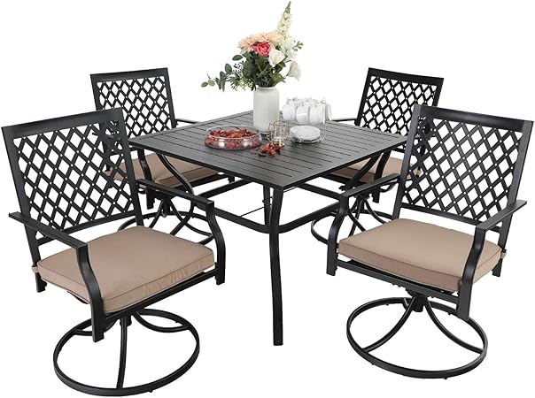 garden umbrella table and chairs