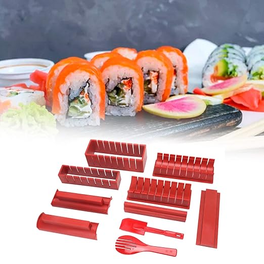 Rice Roll Mold, DIY Sushi Making Kit Kitchen Utensils Sushi Mold, Food