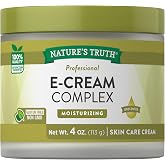 Nature's Truth Vitamin E Cream Complex | with Vitamin A &amp; D | 4 oz | Moisturizing Skin Care Cream