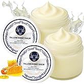 zdiwond Grass Fed Tallow Honey Balm-Grass Fed Health Beef Tallow Manuka Honey Balm Face Korean, Organic Facial Cream, Natural Unscented Whipped Moisture & Wrinkle for Face & Body Skin Moisturizer (2)