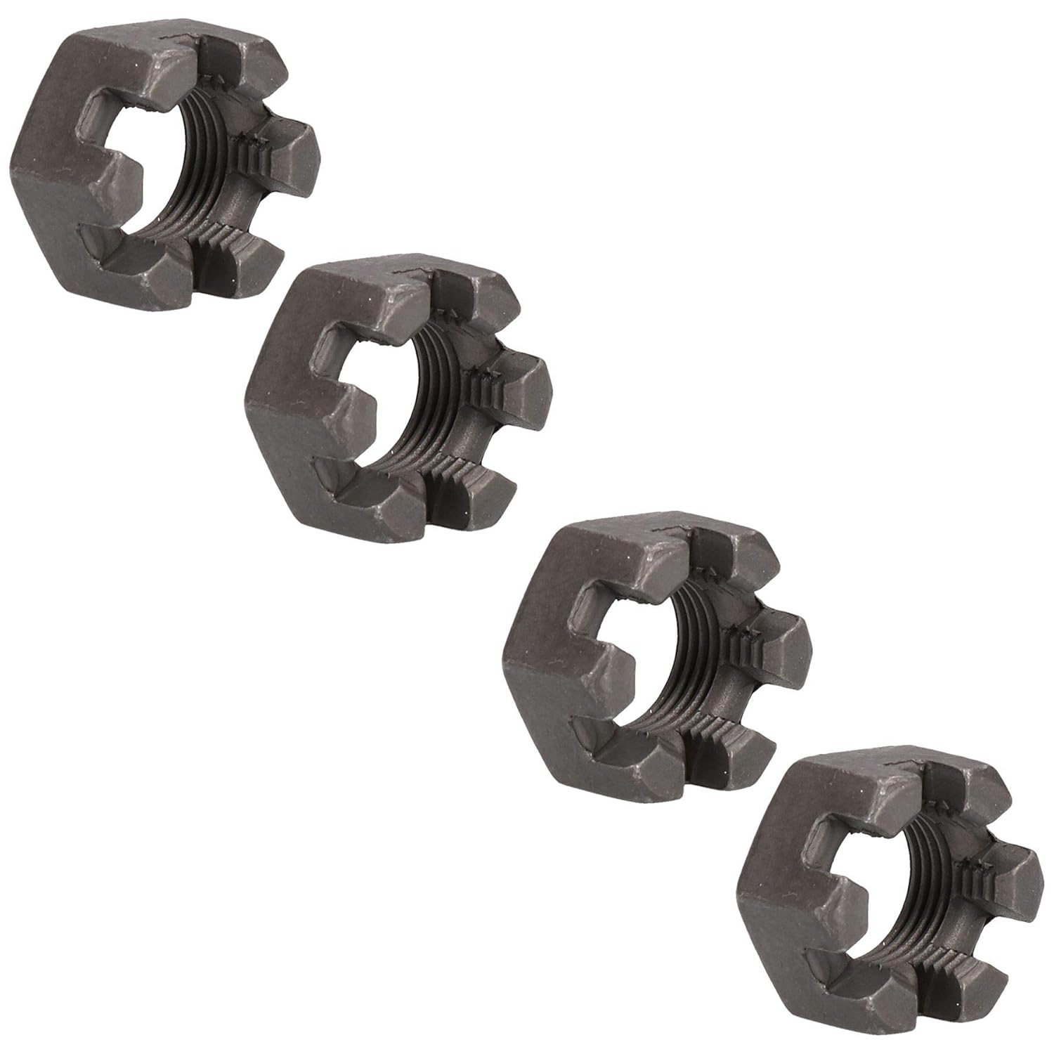 AB ToolsIndespension 5/8 UNF Slotted Castle Nuts for Trailer Hubs