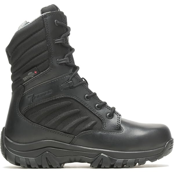 Amazon.com: Bates Men's Delta Side Zip 8 Inch Uniform Boot, Black
