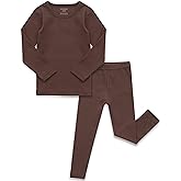 AVAUMA Baby Boys Girls Pajama Set Kids Toddler Snug fit Basic Cotton Sleepwear pjs for Daily