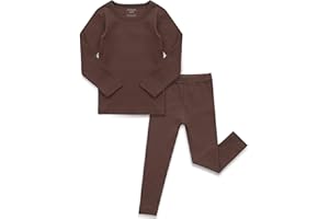 AVAUMA Baby Boys Girls Pajama Set Kids Toddler Snug fit Basic Cotton Sleepwear pjs for Daily