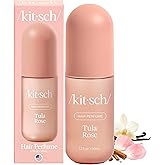 Kitsch Hair Perfume for Women - Tula Rose | Clean, Deodorizing & Patented Odor-Eliminating Technology Hair Spray & Body Mist - Freshen Hair, Body & Pillows - Floral Vanilla Scent – 50mL