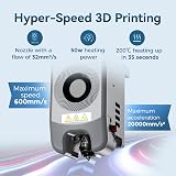 Adventurer 5M Pro 3D Printer 600mm/s Auto Bed Leveling view 2