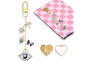 LMZLJZ Charm Chains for Kindle,Cute E-reader Phone Charm Bracelets Accessories Compatible for Kindle E-Reader Phone iPad AirPod,Gifts for Reader Booklovers