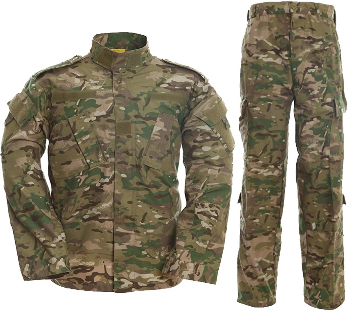 Amazon Tacvasen 特殊部隊 迷彩服 上下セット アメリカ 陸軍戦闘服 サバゲー 戦闘服 上下セット 作業服 ジャケット カーゴパンツ Cp Xs 戦闘服 通販