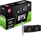 MSI GeForce RTX 3050 LP 6G OC Gaming Graphics Card 6GB GDDR6 PCIe 4.0