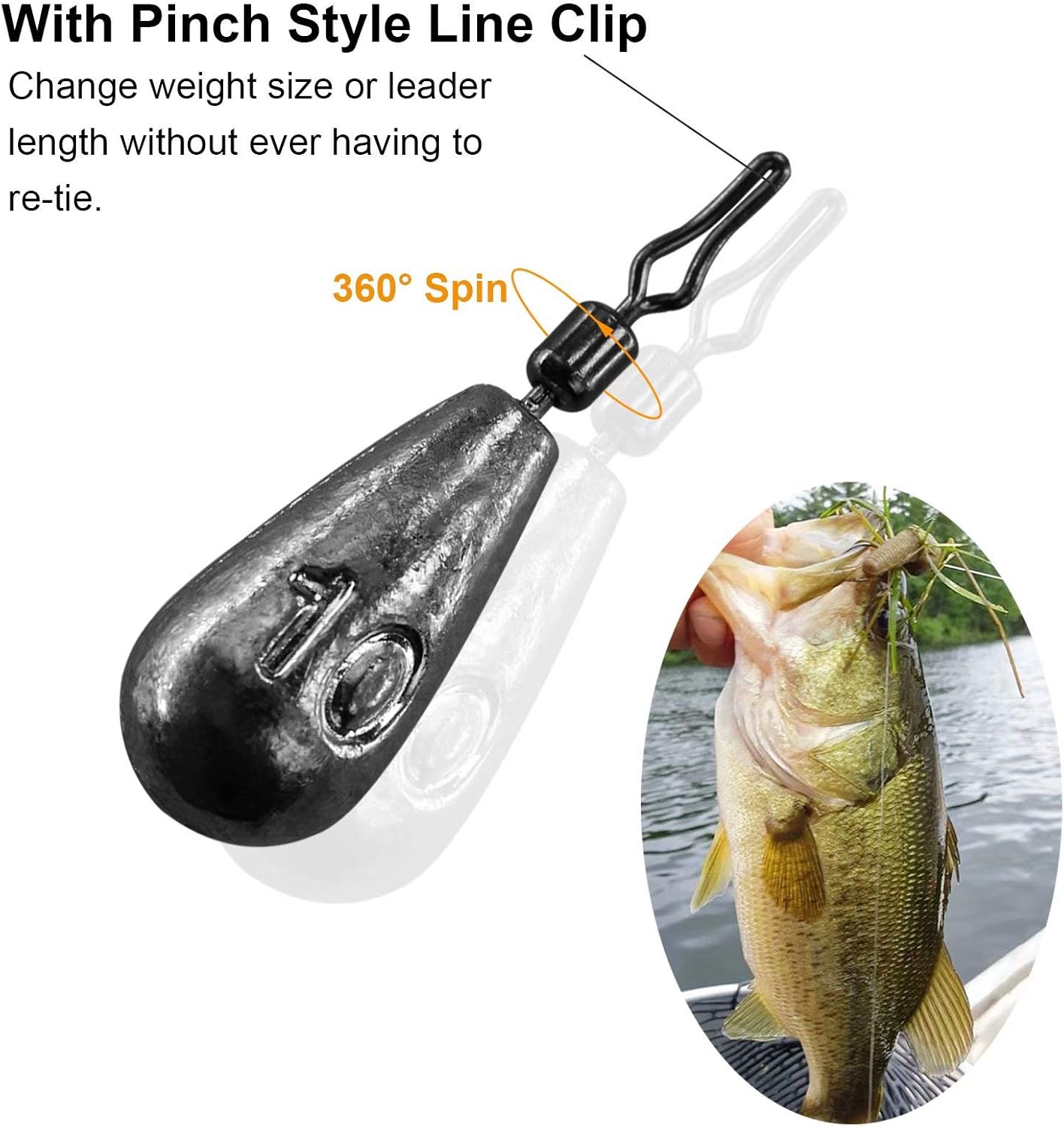 thkfish Fishing Weights Fishing Sinker Drop Shot Weights Fishing Weights Kit Drop Shot Rig Fishing Weights B-Waterdrop Shape 28pcs : Sports & Outdoors