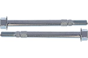 APDTY 789218 Starter Mounting Bolt Set; 3/8 in. x 16 x 4.33 (Includes 2 Bolts)