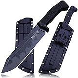 WPKOPYA Full Tang Outdoor Knife – 440C Stainless
