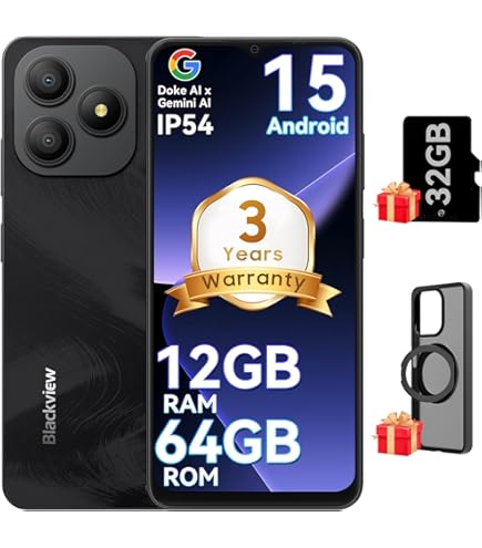 Amazon.com: Blackview Wave 8 Android 14 Smartphones, Octa-core
