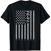 Pe-Pa American Flag T-Shirt
