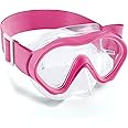 Aegend Kids Swim Goggles with Nose Cover, Snorkel Diving Mask for 3-12