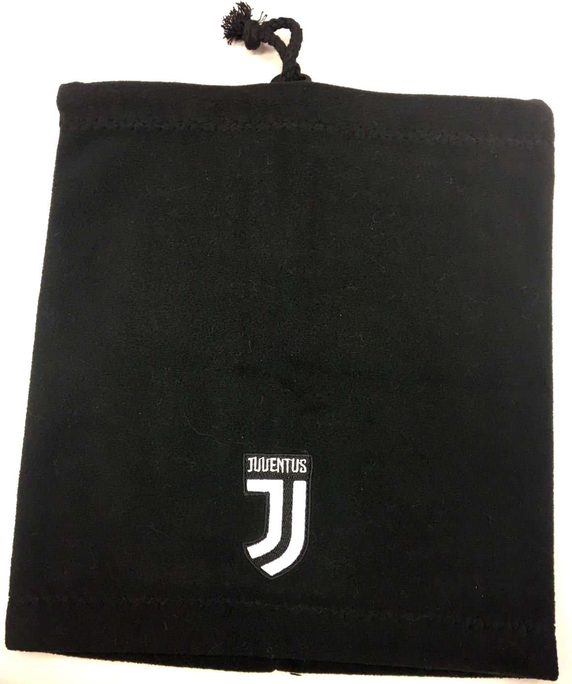 Juventus Official Neck Warmer, Black Fleece Cap JJ NE