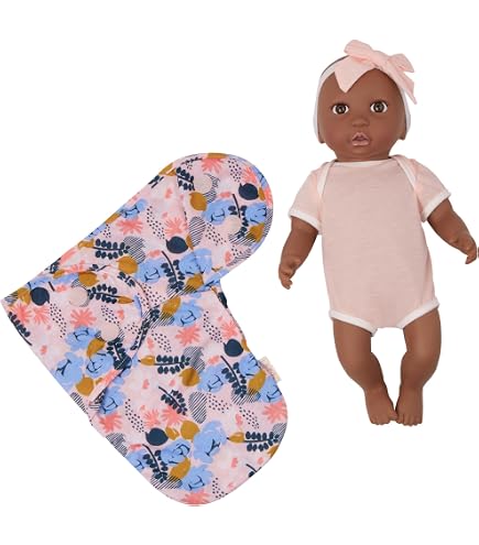 Amazon.com: LullaBaby – 14-Inch Realistic Baby Doll – Floral