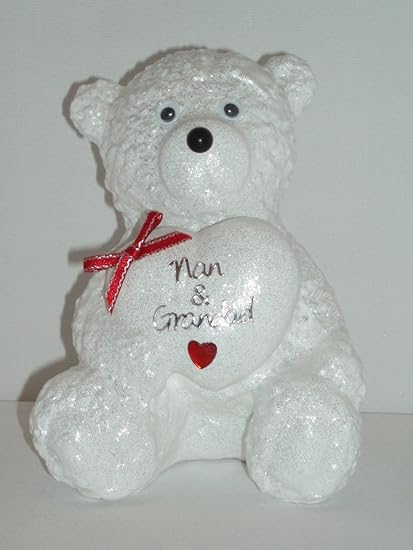 snow teddy bear