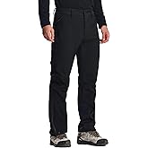 Pioneer Camp Men's Fleece Lined Hiking Pants Softshell Waterproof Winter Insulated Windproof Thermal for Snowboarding Skiing