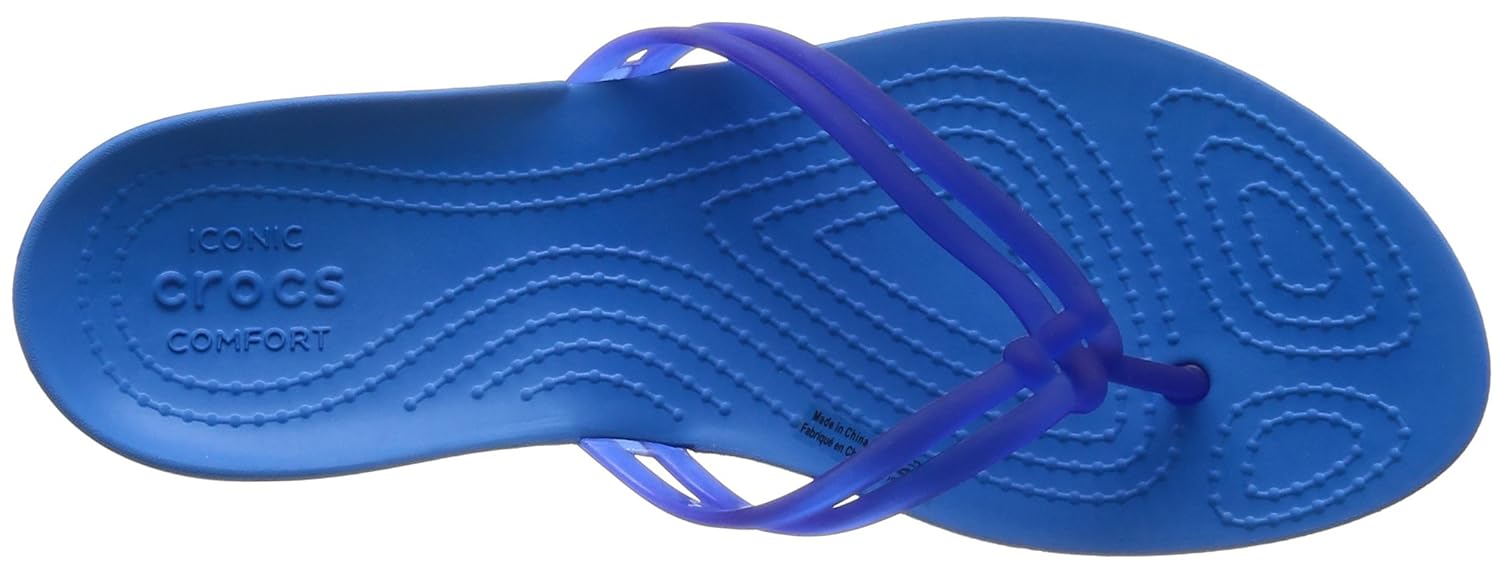 crocs isabella women flip in black