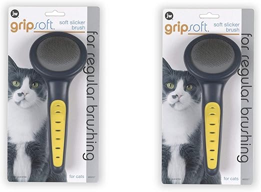 jw grip soft slicker brush
