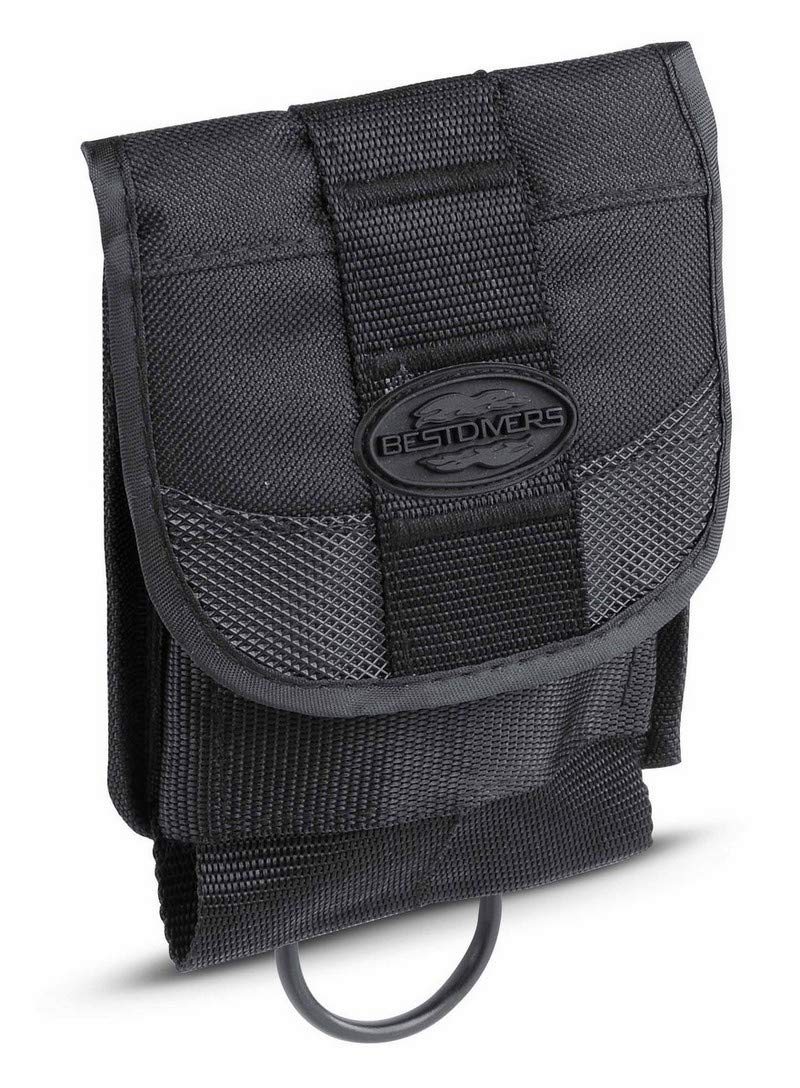 Best divers ZI0132 Elite Unisex Single Belt Pocket - Adult, Black, One Size