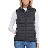 Spyder Womens Puffer Vest - Lightweight Sleeveless Puffer Vest Women - Cozy Fall Fashion Warm Quilted Jackets for Women