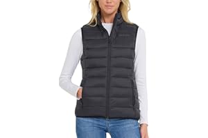 Spyder Womens Puffer Vest - Lightweight Sleeveless Puffer Vest Women - Cozy Fall Fashion Warm Quilted Jackets for Women