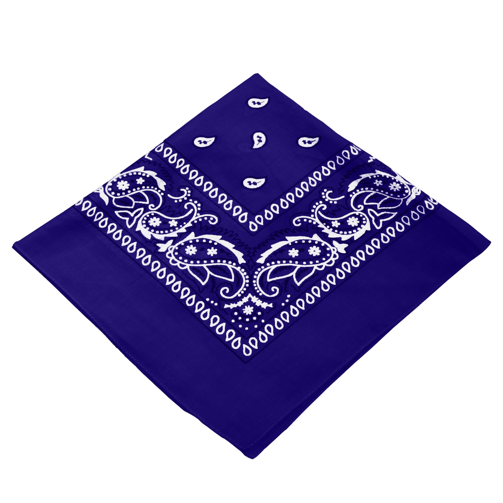 Love My Fashions® Paisley Bandana Cotton Scarf Cowboy & Cowgirl Neck Scarf Accessories for Men and Women Square Neckerchief