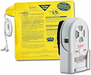 Secure 14CSET-5 Chair Exit Alarm Set - Caregiver Alert for Elderly Patient Fall and Wandering Prevention