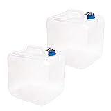 Cedilis 2 Pack 5.3 Gallon Collapsible Water