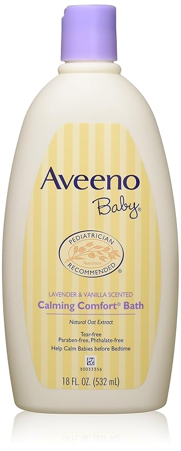aveeno baby wash lavender
