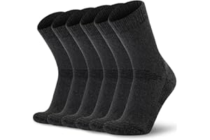 Time May Tell Mens Merino Wool Hiking Cushioning Socks For Outdoor Wool-Socks-For-Mens 3 Pack