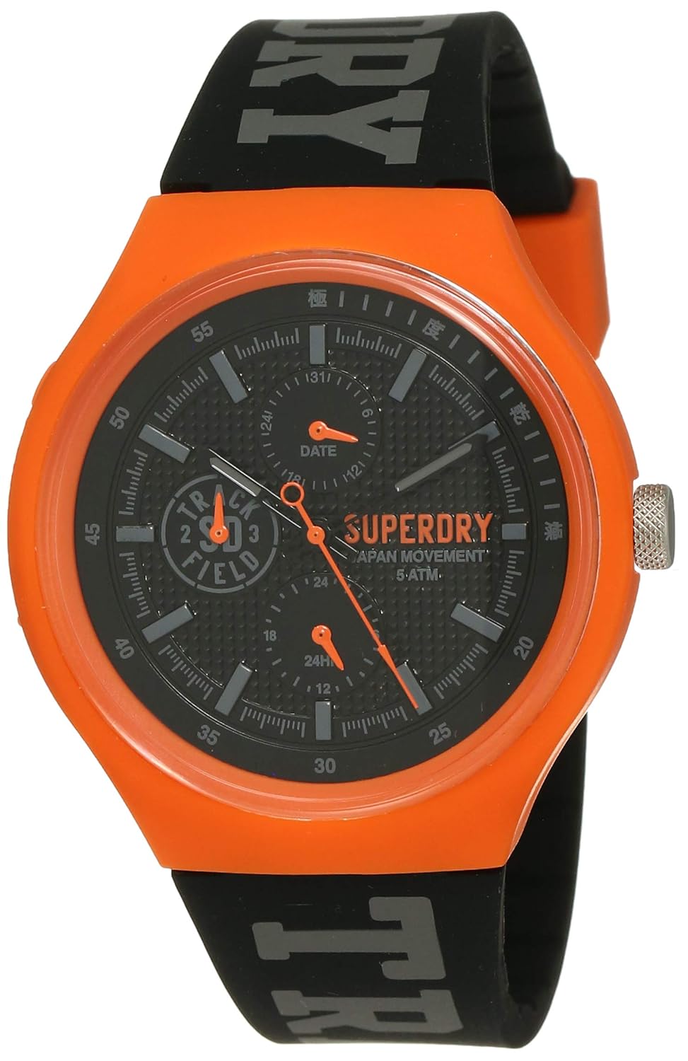 superdry track and field watch
