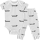 KICPOAY Baby Clothes Set Infant Bodysuits Pants Sets 0-24M For Boys Girls