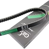 Glixal GY6 49cc 50cc 100cc 729-17.7-30 Reinforced Racing CVT Drive Belt | Aramid Fiber, Fit 139QMB 139QMA 147QMD Long Case Engine Scooter Moped ATV