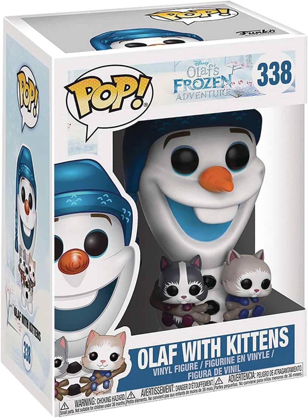 funko pop olaf with kittens