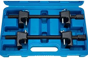 8MILELAKE Macpherson Strut Spring Compressor Tool Set, Coil Spring Compressor Tool, 1/2" Socket Square Drive Heavy Duty Sprin