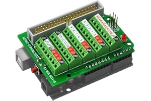 Electronics-Salon Arduino Screw Terminal Block Breakout Module for Arduino UNO R3.