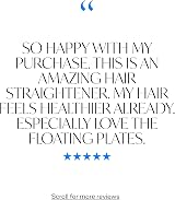Cloud Nine The Wide Iron Black Wide Plate Hair Straightener 11 Temp Settings view 9