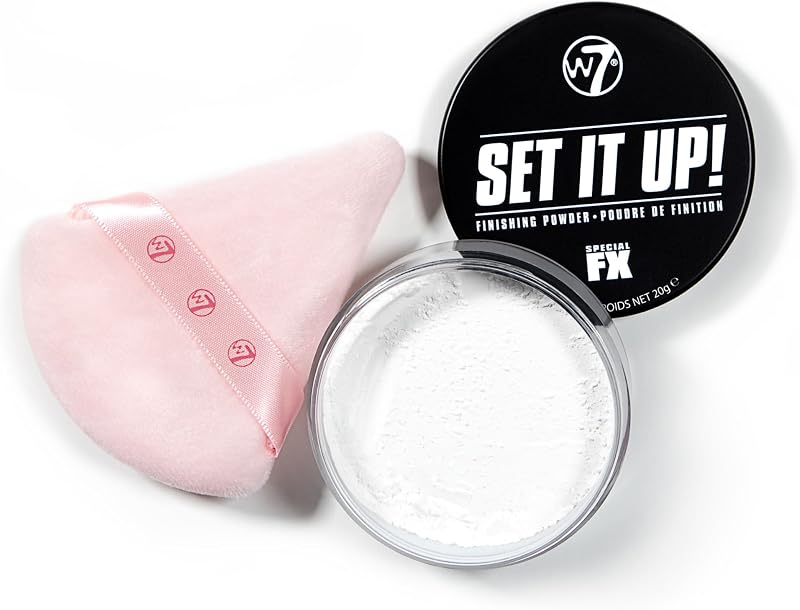 W7 Set It Up Loose Setting Powder with Precision Puff Duo