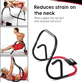 Lions Abdominal Abs Cruncher Roller - Pro Toning Machine for Home Gym Red view 4