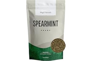 MagJo Spearmint Loose Leaf Tea 1 Pound Dried Herb