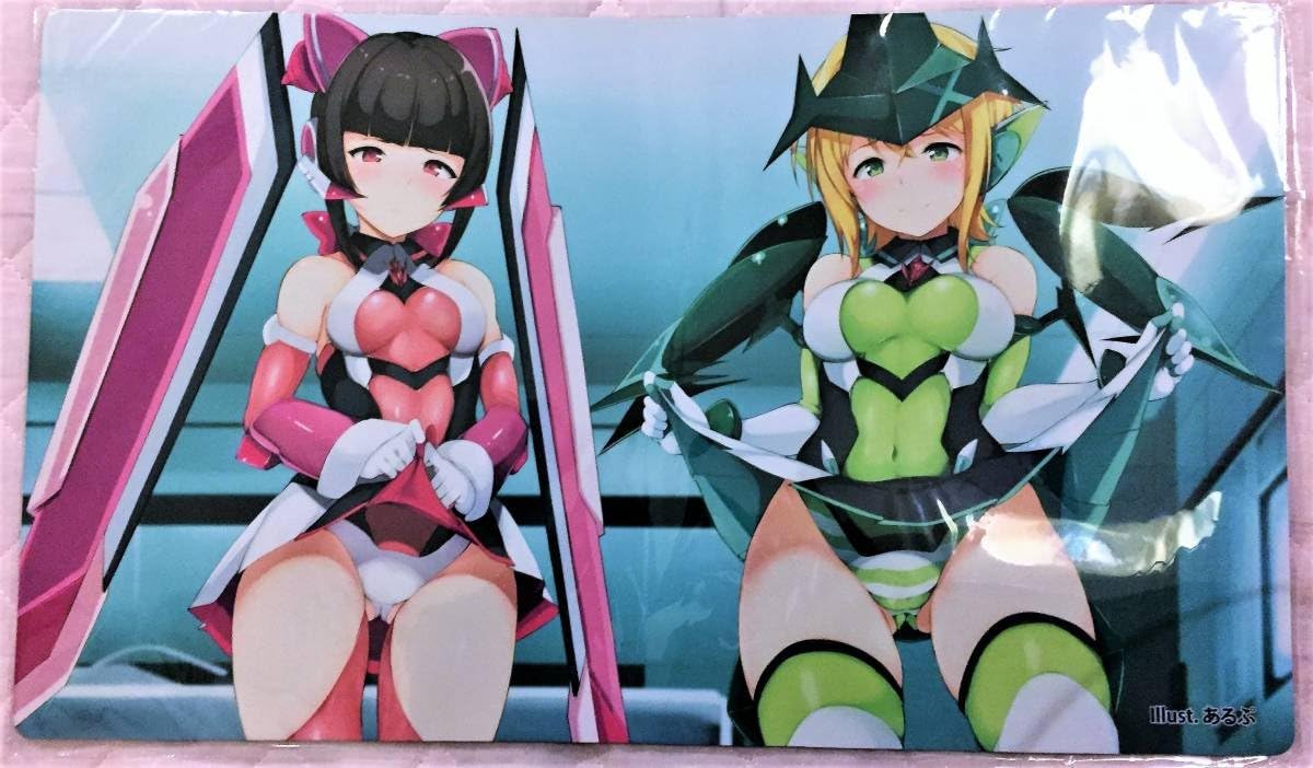 Amazon Co Jp C93 コミケ 重大工房 プレイマット きりしらメディカルチェック 戦姫絶唱シンフォギア 暁切歌 月読調 ホビー 通販