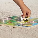 Melissa & Doug Farm Animals Peg Boards Educational Wooden Puzzles view 5