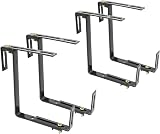 com-four 4x flower box holder for parapets balcony railings anthracite view 1