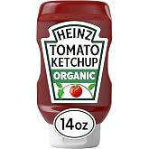 Heinz Organic Tomato Ketchup, 14 oz Bottle | America&rsquo;s Favorite Ketchup&reg;, No Artificial Sweeteners, No High Fructose Corn Syrup, All Natural Ingredients